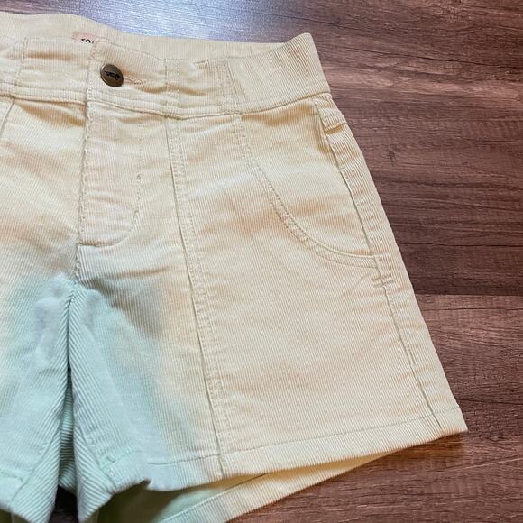 Toad & Co Light Green Corduroy Chino Shorts โ Size 0 - Picture 3 of 8